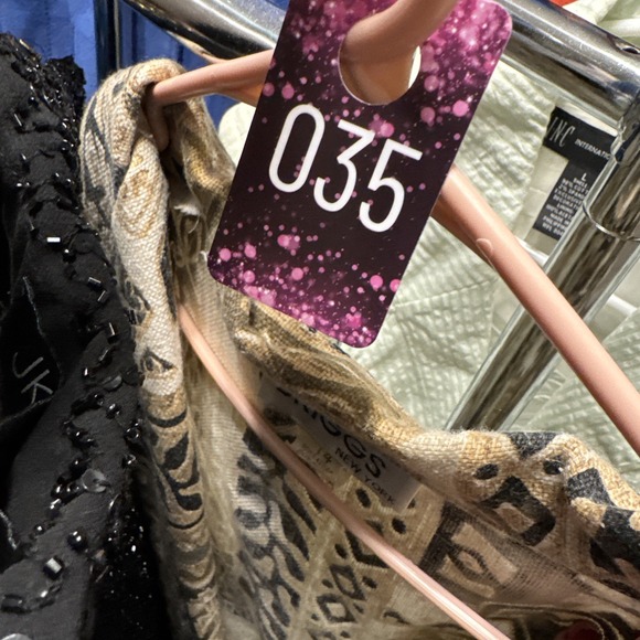 Briggs Womens Oversized Blazer Size 14 Southwestern Boho Lagenlook Lightweight - Picture 7 of 7